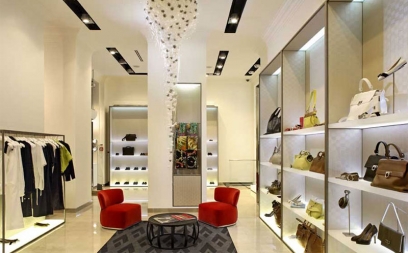 Showroom Interior Design in Anand Parbat